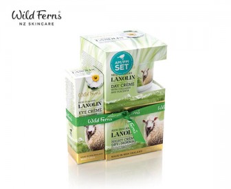 Wild Ferns 帕氏 绵羊油早晚护理套装(日霜100g+晚霜100g+眼霜30ml) Wild Ferns 帕氏 绵羊油早晚护理套装(日霜100g+晚霜100g+眼霜30ml)